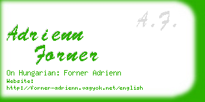 adrienn forner business card